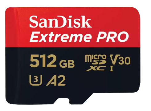 Карта памяти MicroSDXC 512GB SanDisk SDSQXCD-512G-GN6MA 1015652