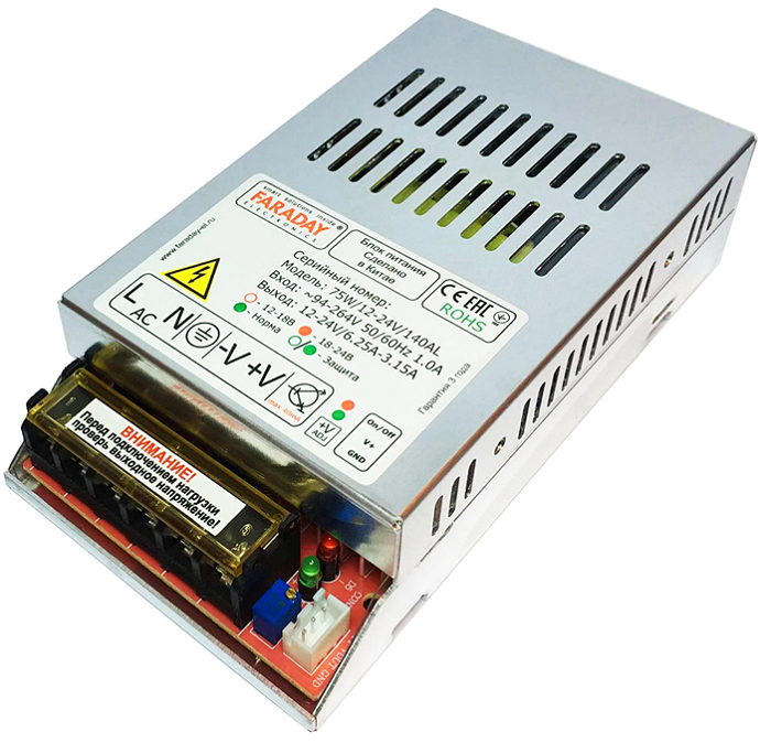 Блок питания  True IP Systems 75W/12-24V 844662
