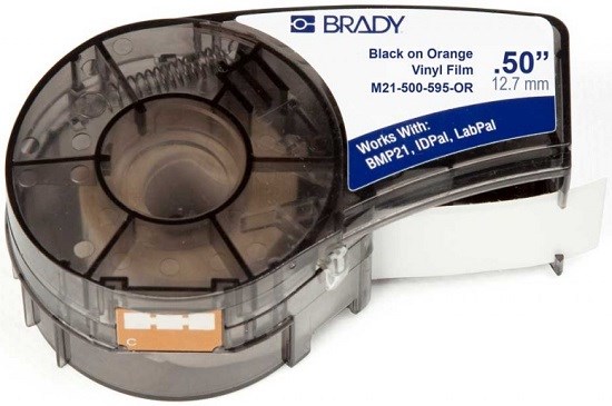 Лента красящая Brady M21-500-595-OR 446615