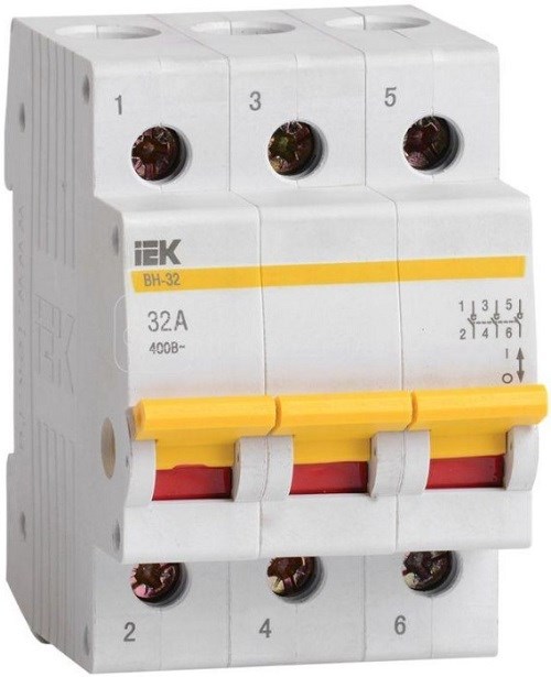 Выключатель нагрузки IEK MNV10-3-032 502314