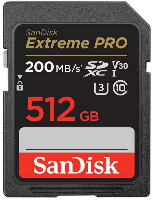 Карта памяти SDXC 512GB SanDisk SDSDXXD-512G-GN4IN 1028800