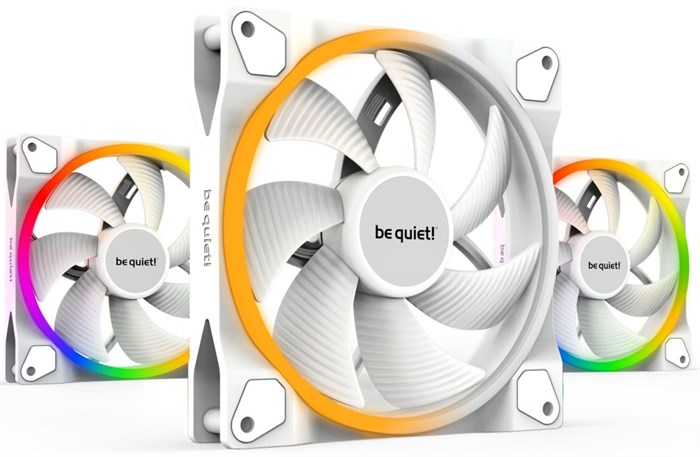 Вентилятор для корпуса Be quiet! Light Wings White 1056930