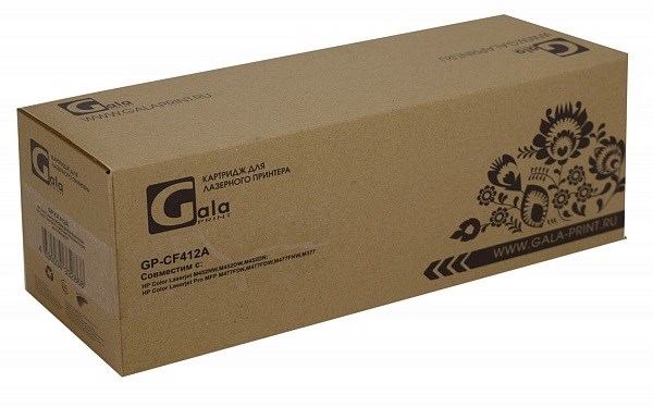 Картридж  GalaPrint GP_CF412A/046_Y 787564