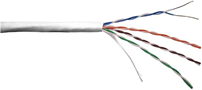 Кабель витая пара U/UTP 5e кат. 4 пары TWT TWT-5EUTP 244572