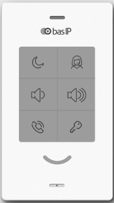 Аудиодомофон  BAS-IP SP-03 WHITE 1009485