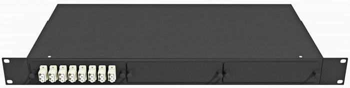 Кросс оптический стоечный  TopLAN КРС-Top-1U-16LC/U-OM2-BK 648989