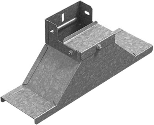 Крышка - ответвитель, вверх, боковой  Ostec КОВБ-200х100-1,0-СЦ 914841