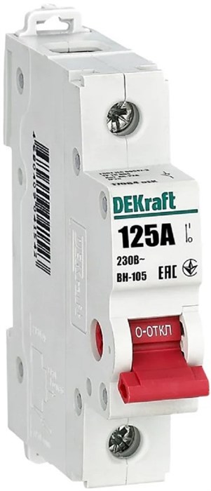 Выключатель-разъединитель  DEKraft 17084DEK 1150822