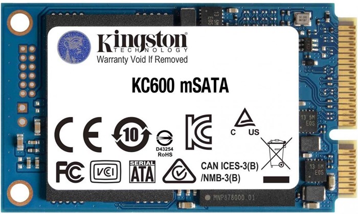 Накопитель SSD mSATA Kingston SKC600MS/1024G 1000 ГБ 830982