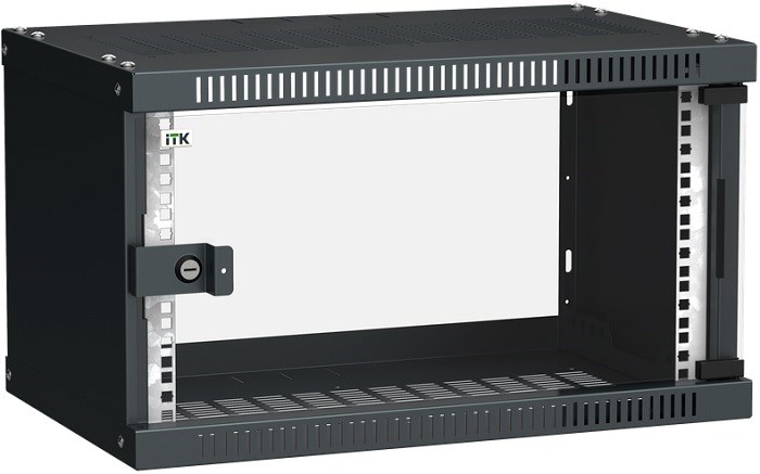 Шкаф настенный 19", 6U ITK LWE5-06U53-GF 1161816