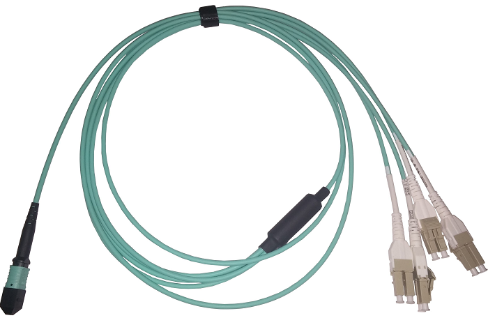 Кабель патч-корд волоконно-оптический Vimcom CA-MM50(8OM3)-LSZH-MPOf-4DLC-TypeB-7.0(5.0/2.0) 833026