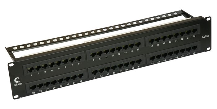 Патч-панель  Cabeus PL-48-Cat.6A-Dual 513239