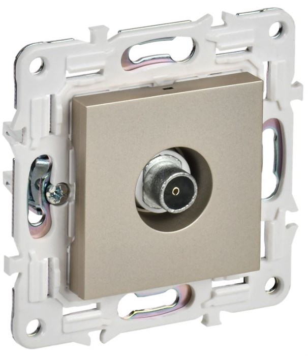 Розетка телевизионная оконечная  IEK SK-A10-O-K37 1158086