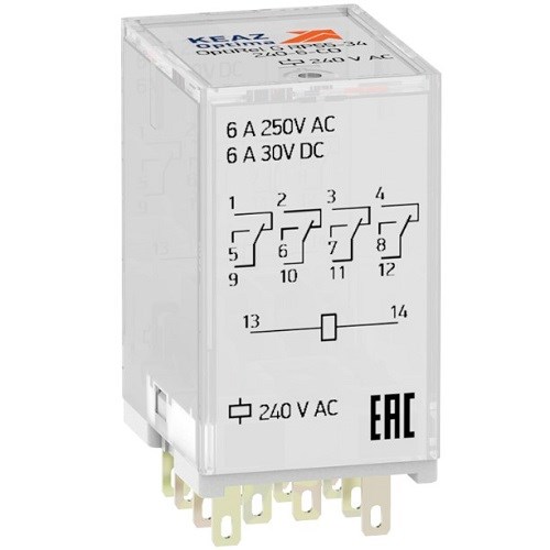 Реле промежуточное КЭАЗ 281115 1142823