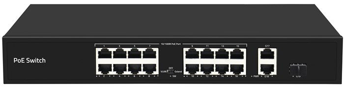 Коммутатор  Smartec ST-NS116MB-GDF 995101