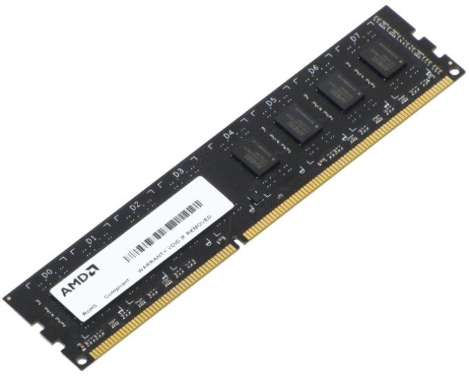 Модуль памяти DDR3 4GB AMD R334G1339U1S-U 677267