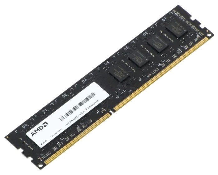 Модуль памяти DDR3 4GB AMD R534G1601U1SL-U 700280