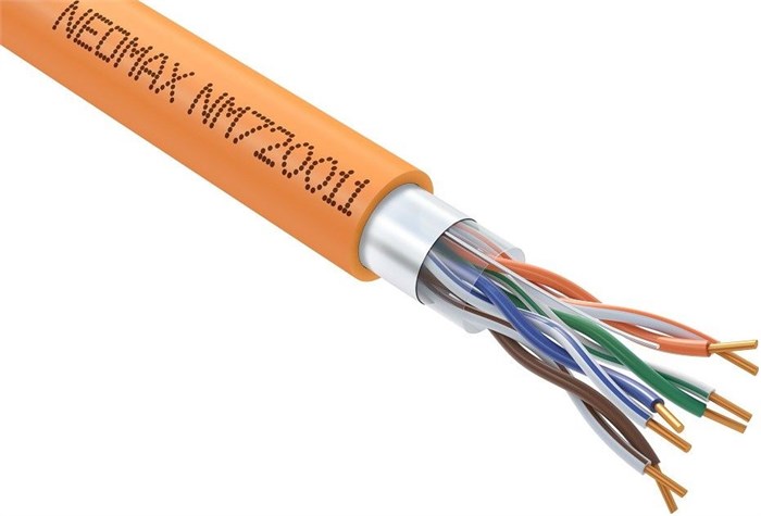 Кабель витая пара F/UTP 5e кат. 4 пары Neomax NM720011 1011842