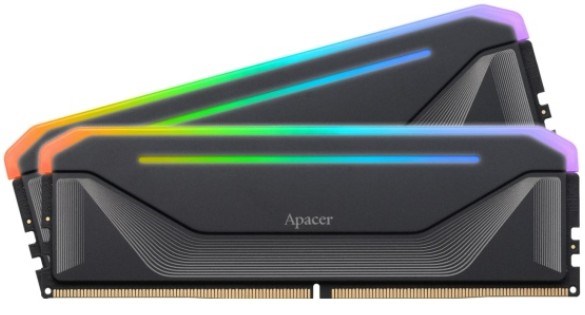 Модуль памяти DDR5 64GB (2*32GB) Apacer NOX RGB 1221032