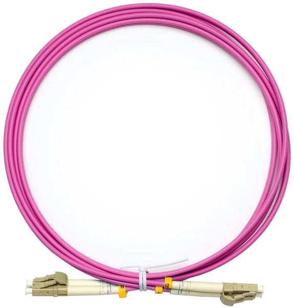 Патч-корд волоконно-оптический Vimcom DPC-MM50(OM4)-LSZH-3.0-LC-LC-1.5 1129570