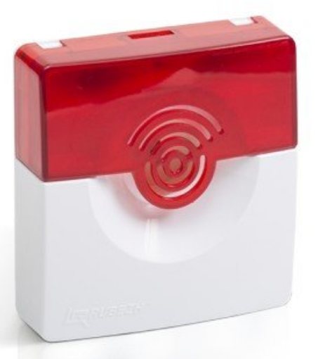 Оповещатель  Рубеж ОПОП 124-7, 24В (корпус бело-красный) 681004
