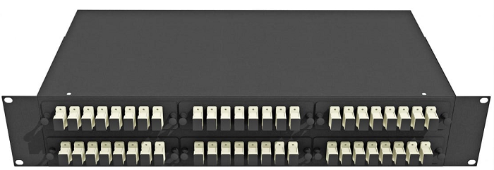 Кросс оптический стоечный  TopLAN КРС-Top-2U-48SC/U-OM2-BK 649074