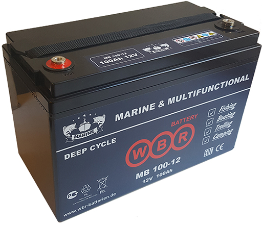 Аккумулятор  WBR MB 100-12 850180