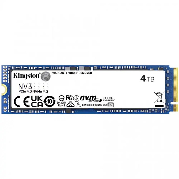 Накопитель SSD M.2 2280 Kingston SNV3S/4000G 4000 ГБ 1158515