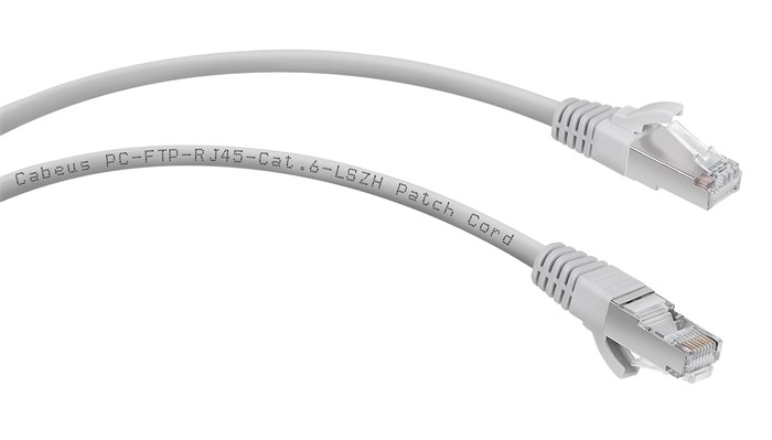 Кабель патч-корд F/UTP 6 кат. 5м Cabeus PC-FTP-RJ45-Cat.6-5m-LSZH 513346