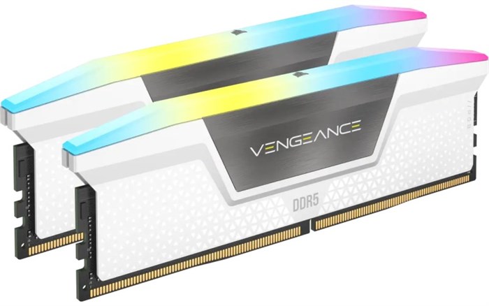 Модуль памяти DDR5 64GB (2*32GB) Corsair Vengeance RGB White 1205749