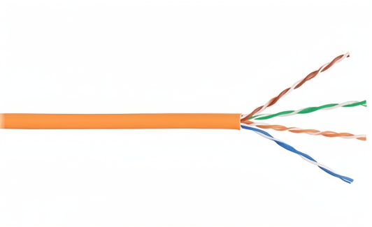 Кабель витая пара F/UTP 6 кат. 4 пары Lanmaster LAN-6EFTP-LSZH-OR 1088500