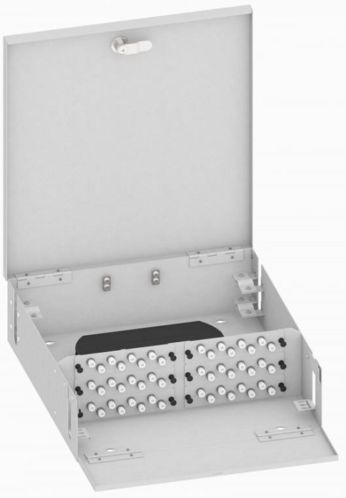 Кросс оптический настенный  TopLAN КРН-Top-48FC/U-OM2-GY 649236