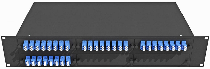 Кросс оптический стоечный  TopLAN КРС-Top-2U-64LC/U-OS2-BK 649092