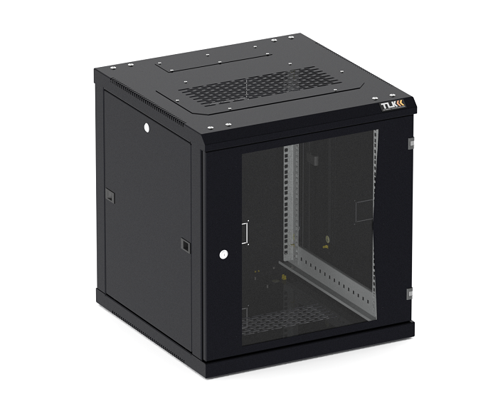 Шкаф настенный 19", 12U TLK TWC-126060-R-G-BK 791716