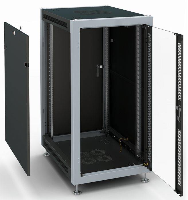 Шкаф напольный 19", 27U SYSMATRIX SL 6027.912 810475