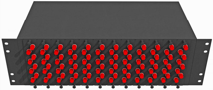 Кросс оптический стоечный  TopLAN КРС-Top-3U-96FC/U-OS2-BK 649128