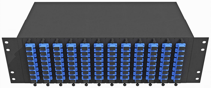 Кросс оптический стоечный  TopLAN КРС-Top-3U-96SC/U-OS2-BK 649139