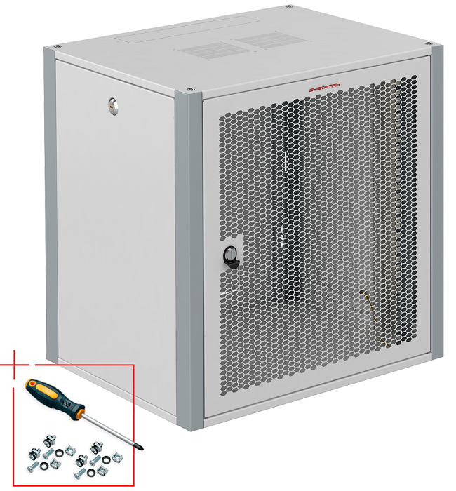 Шкаф настенный 19", 22U SYSMATRIX WP 6622.730 847521