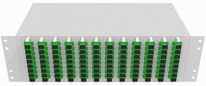 Кросс оптический стоечный  TopLAN КРС-Top-3U-96SC/A-OS2-GY 649133
