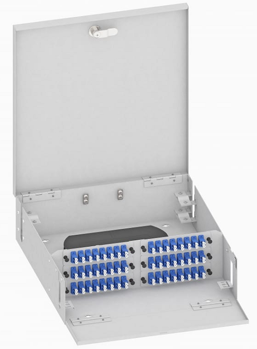 Кросс оптический настенный  TopLAN КРН-Top-96LC/U-OS2-GY 649269