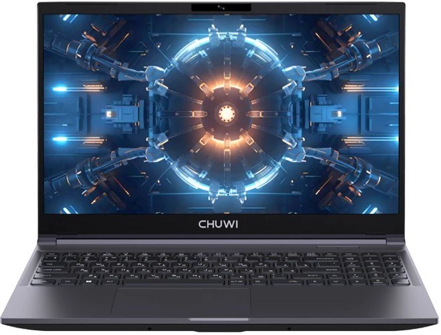 Ноутбук  Chuwi CoreBook 15.6 ", Core i5, 16 Гб RAM, 512 Гб SSD, GeForce RTX 3050, Серый 1184064