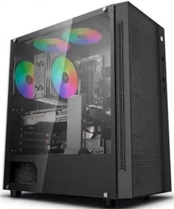 Системный блок iRu Game 520B5G TWR AMD Ryzen 5, 16 ГБ, 512 Гб, AMD Radeon RX 6600,  ОС Не установлена 1133297