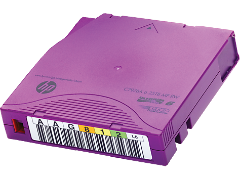 Картридж  HPE Ultrium LTO6 6.25TB (C7976AN) 397939