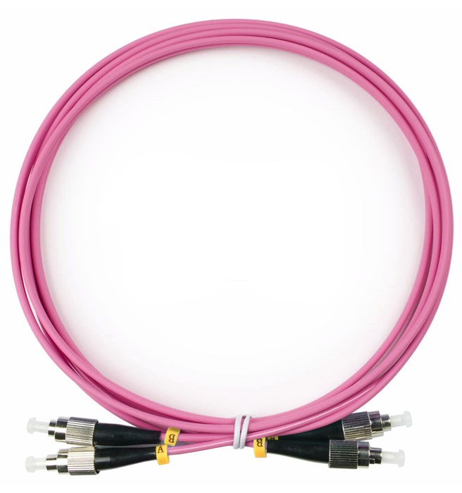 Патч-корд волоконно-оптический Cabeus FOP-50-OM4-FC-FC-3m 728603