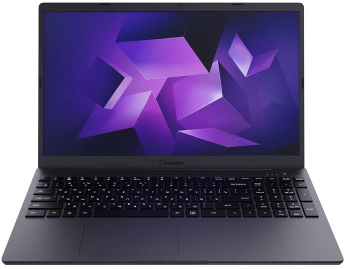 Ноутбук  KVADRA NAU LE15T 15.6 ", Core i3, 8 Гб RAM, 256 Гб SSD, UHD Graphics, Темно-серый 1121028