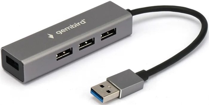 Концентратор USB 3.0 Gembird UHB-C464 1018297