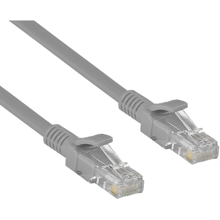 Кабель патч-корд U/UTP 5e кат. 30м Exegate UTP-RJ45-RJ45-5e-CU-30M-GY 804475