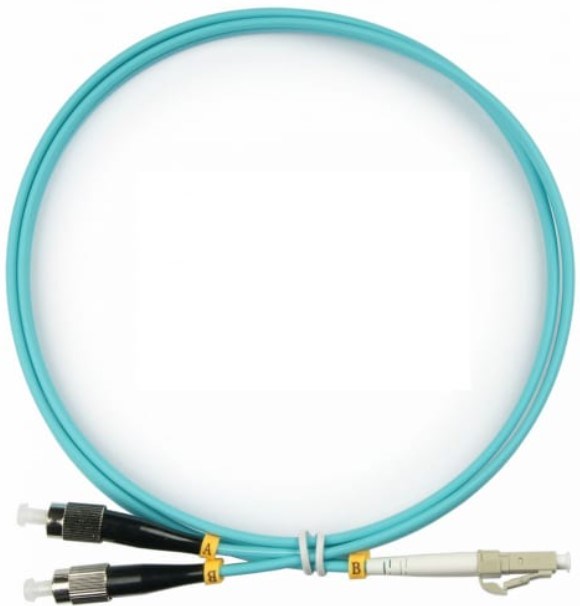 Патч-корд волоконно-оптический TopLAN DPC-TOP-OM3-FC/P-LC/P-3.0 LSZH 649307