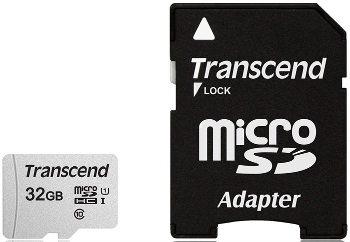 Карта памяти MicroSDHC 32GB Transcend TS32GUSD300S-A 631774