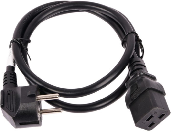 Кабель питания  Lanmaster LAN-PP19/SH-2.0-BK 886372